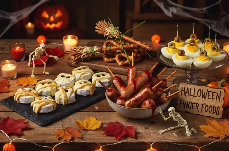 Halloween Finger Foods Recipe Easy Spooky Party Snacks for Halloween