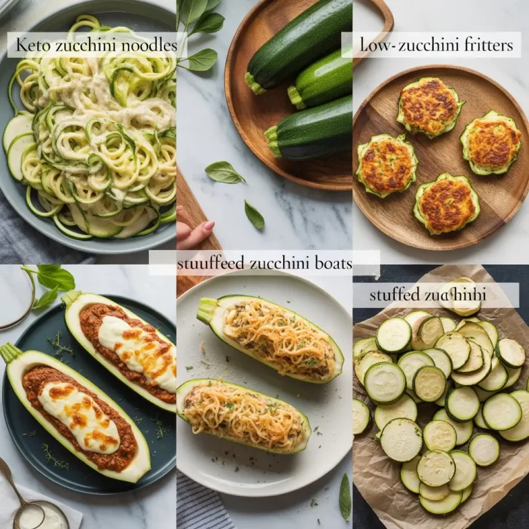 Keto Zucchini Recipes Easy Low Carb Healthy Zucchini Dish