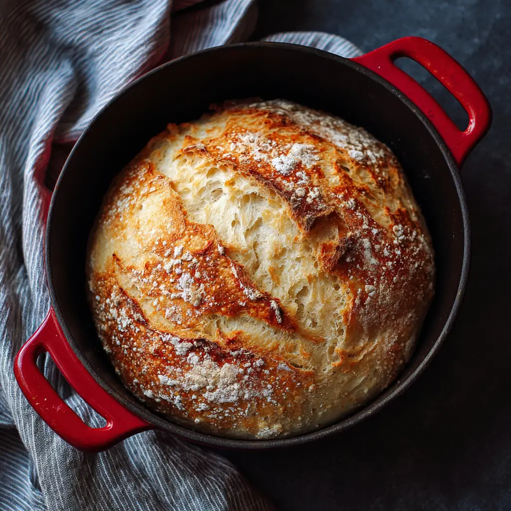 no knead bread dutch oven