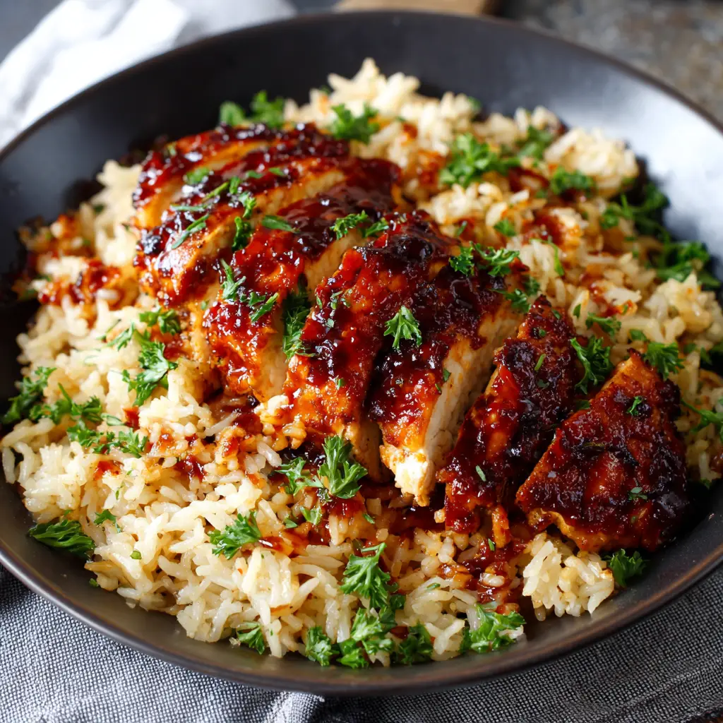one-pan-bold-honey-bbq-chicken-rice
