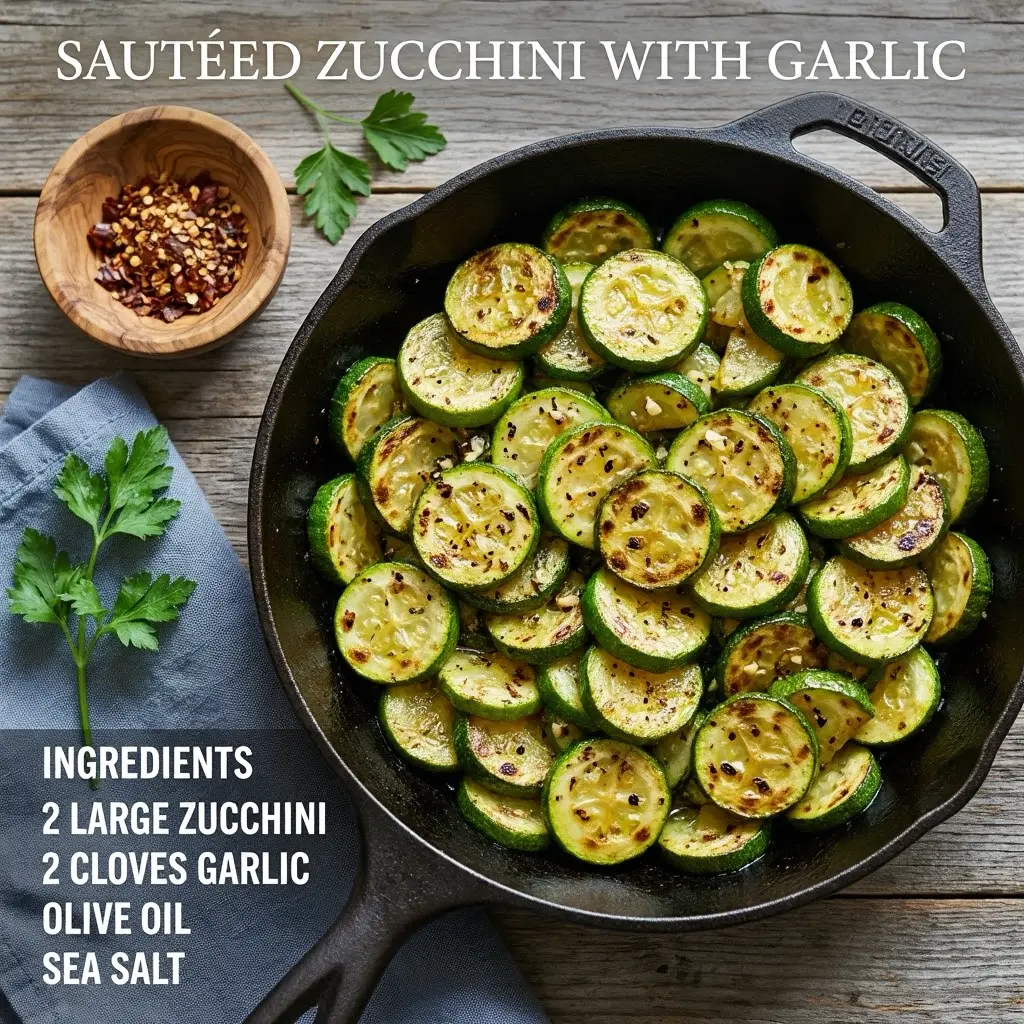 sautéed zucchini recipe