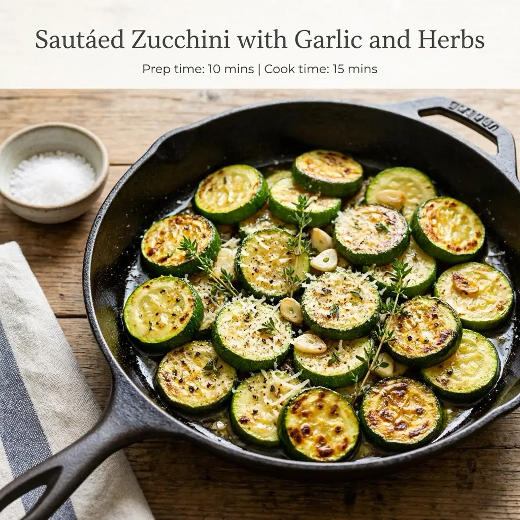sautéed zucchini recipe