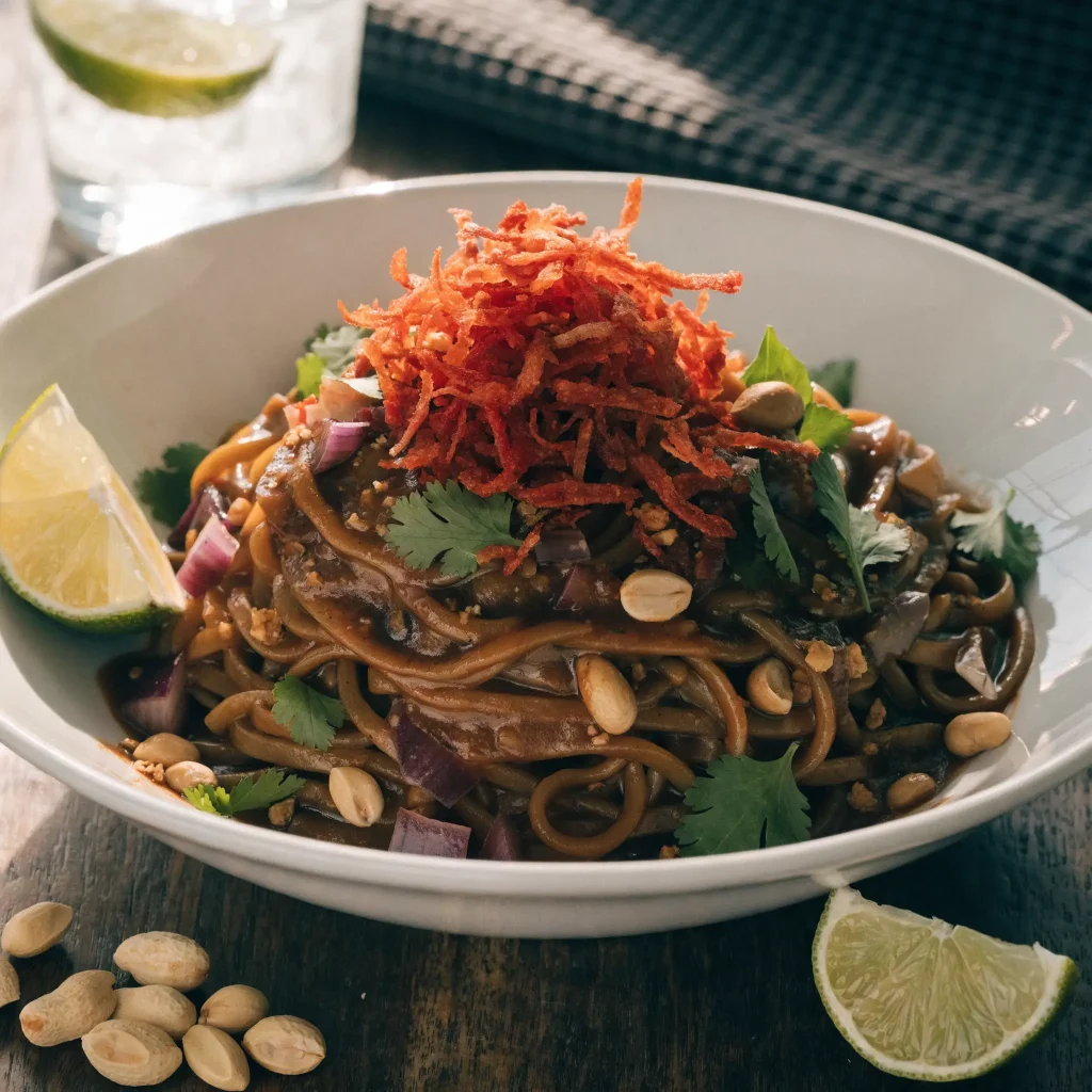 thai peanut noodles