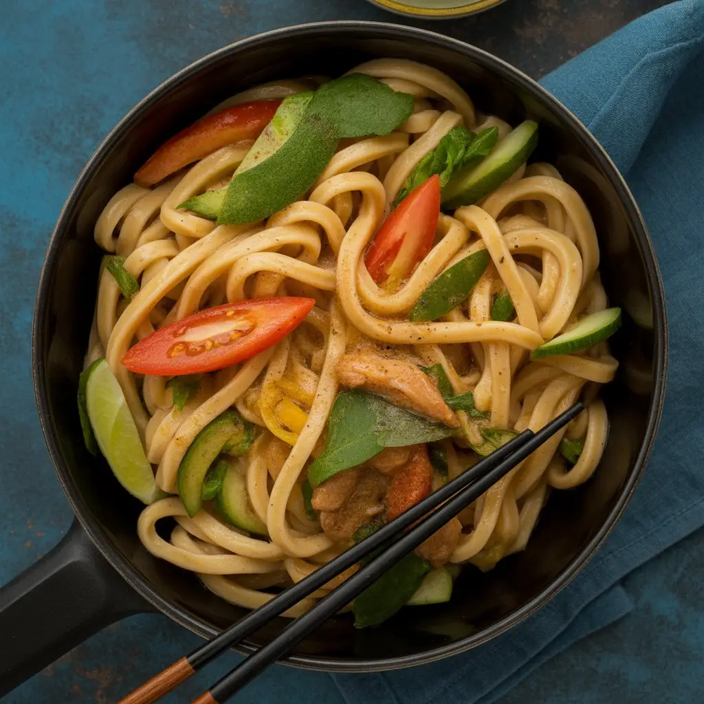 udon noodle stir fry