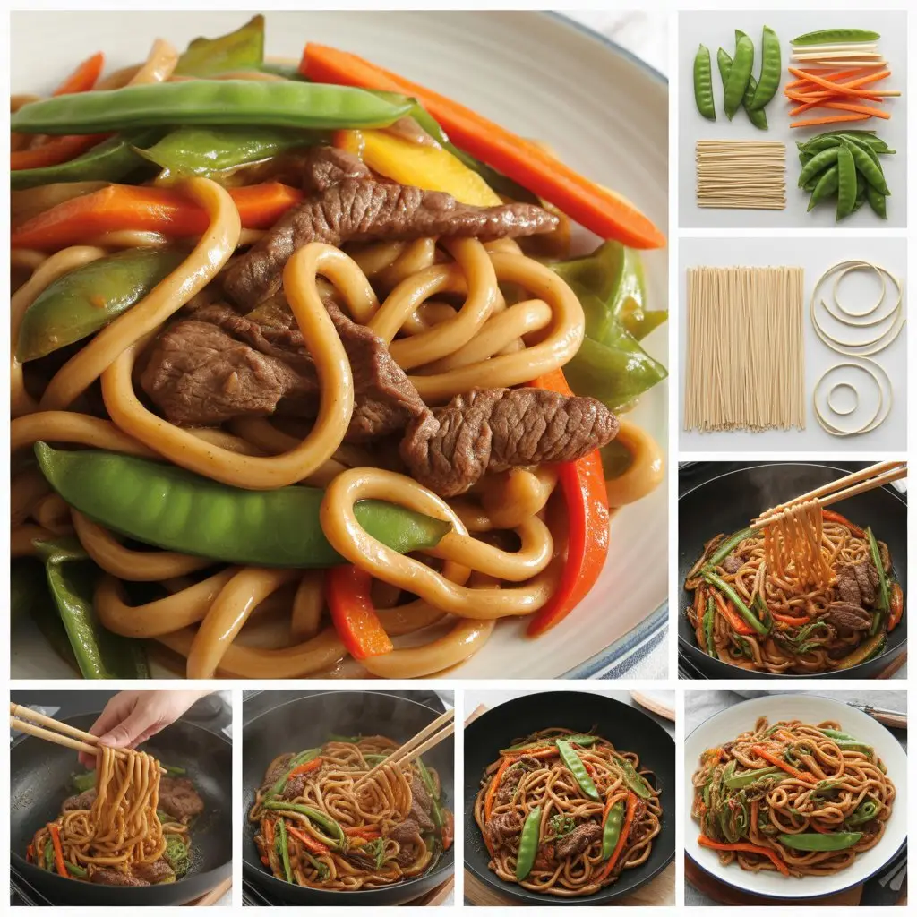udon noodle stir fry