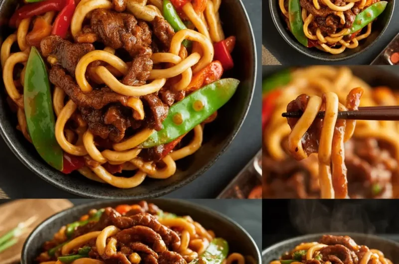 Udon Noodle Stir Fry Recipe Easy Quick Asian Style Noodles