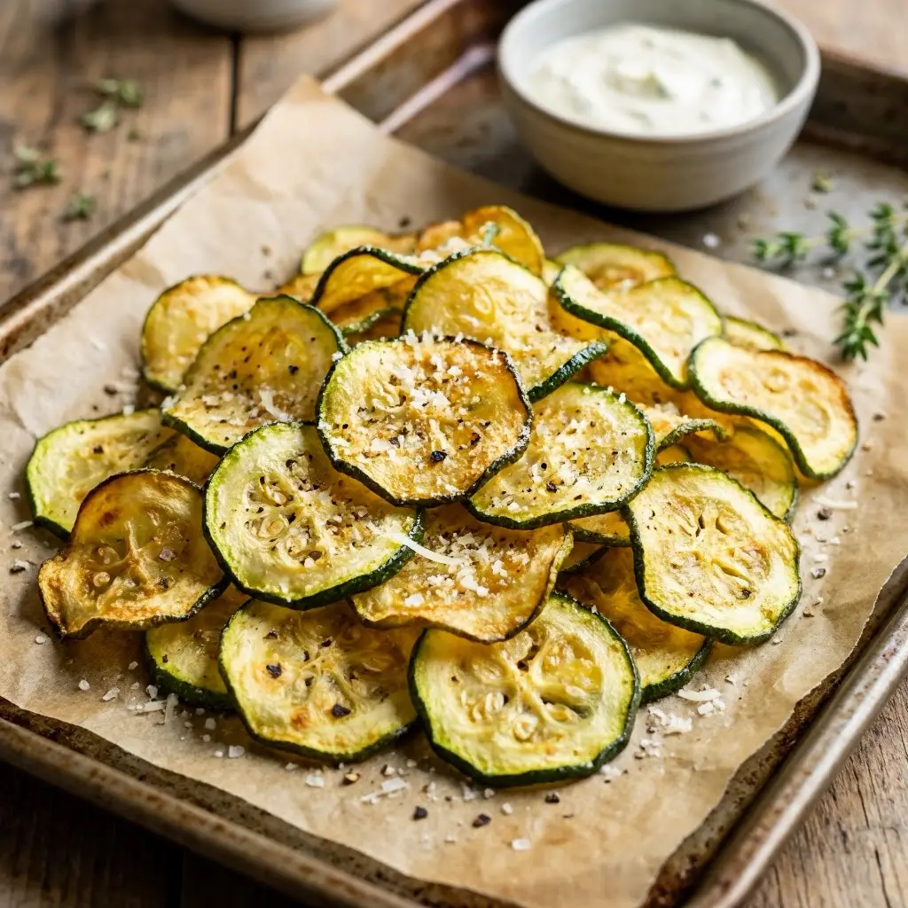 zucchini chips baked