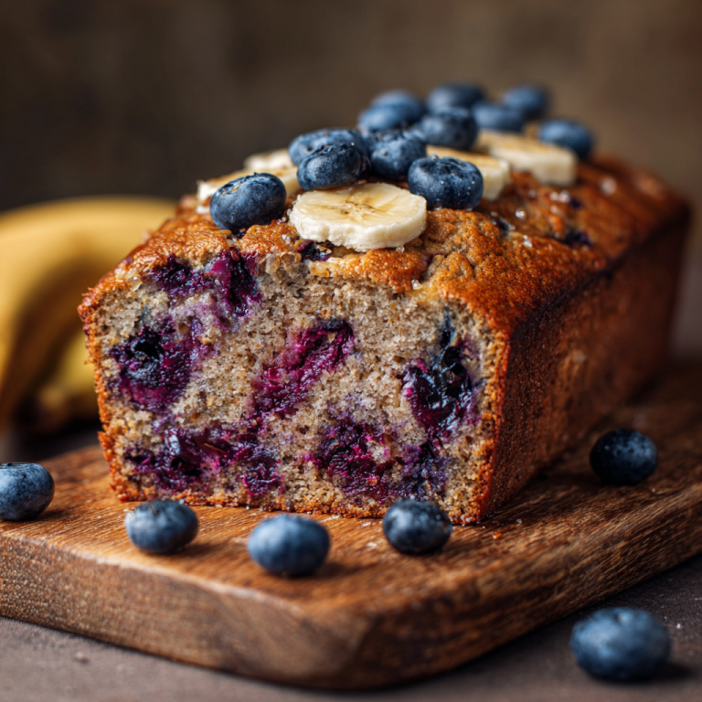 Blueberry Banana Bread Recipe That Is Moist Flavorful and Easy to Bake