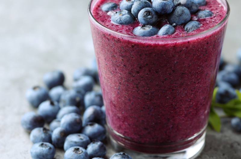 Creamy Blueberry Smoothie Recipe That Is Fresh Healthy and Delicious