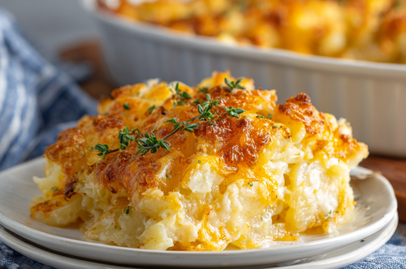 Ultimate Cheesy Potato Casserole Recipe Creamy Comfort Food Everyone Loves