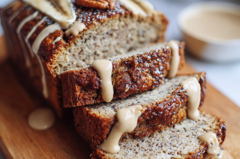 High Protein Banana Bread That Is Moist Filling and Perfect for Healthy Snacking