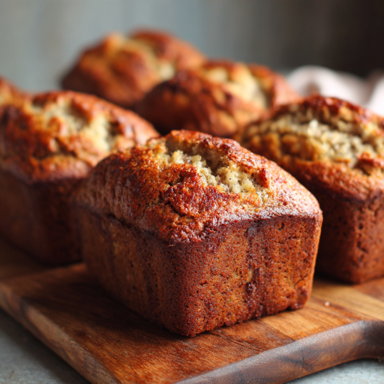 Mini Banana Bread Loaves Recipe Soft Moist and Perfect for Every Occasion