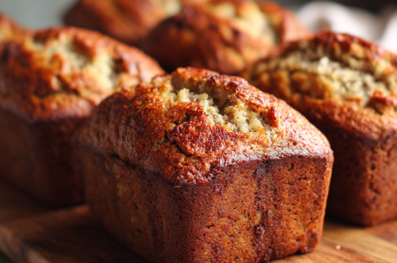 Mini Banana Bread Loaves Recipe Soft Moist and Perfect for Every Occasion