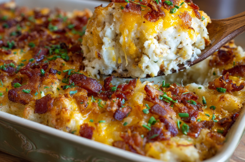 Ultimate Twice Baked Potato Casserole That Everyone Will Love